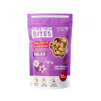 Crunchy Bites Relax con Camomilla e Valeriana 80 g