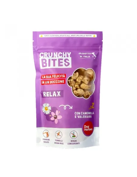 Crunchy Bites Relax con Camomilla e Valeriana 80 g