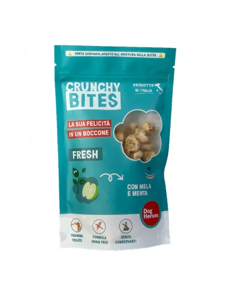 Crunchy Bites Fresh mit Apfel 80 gr