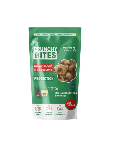 Crunchy Bites Protection con Barbabietola e Propoli 80 gr