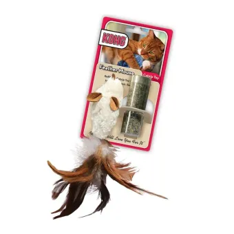 Kong Cat Feather Mouse