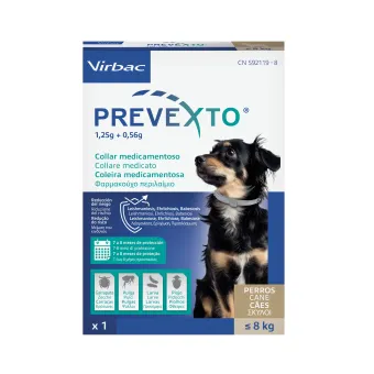 Prevexto Collare Cani 38 cm Fino a 8 kg