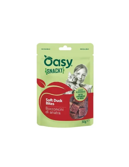 Oasy Snacky Cat - Bocconcini Anatra 30 g