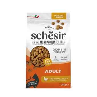 Schesir Cat Monopr Adult Pollo 1,5 kg