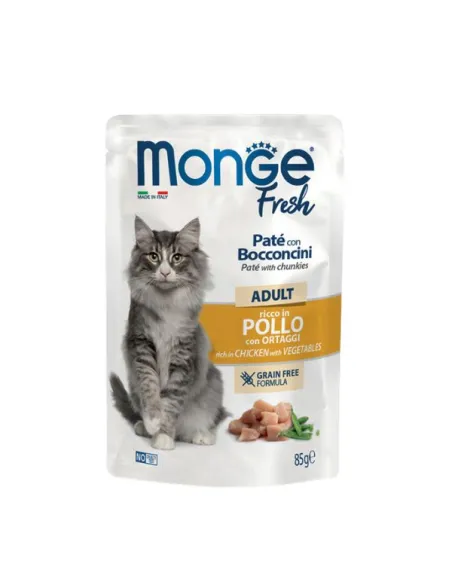 Fresh Patè Cat Adult al Pollo e Ortaggi - 85GR