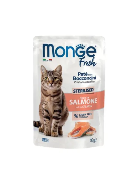 Patè Fresh Cat Adult Sterilised al Salmone - 85GR