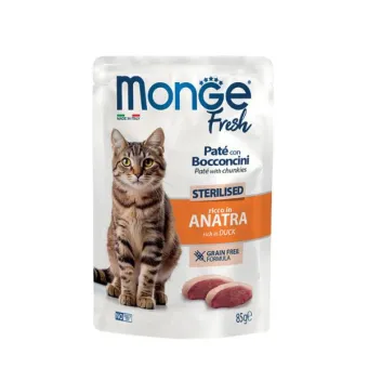 Patè Fresh Cat Adult Sterilised all'Anatra - 85GR