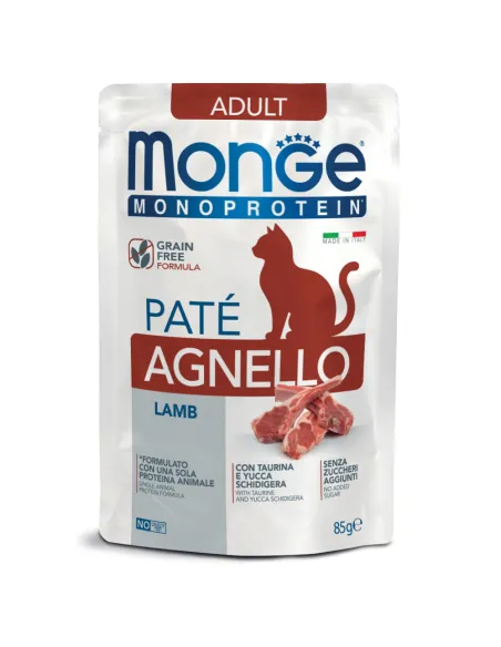 Monge Bst Mono Cat Pate Agnello 85gr