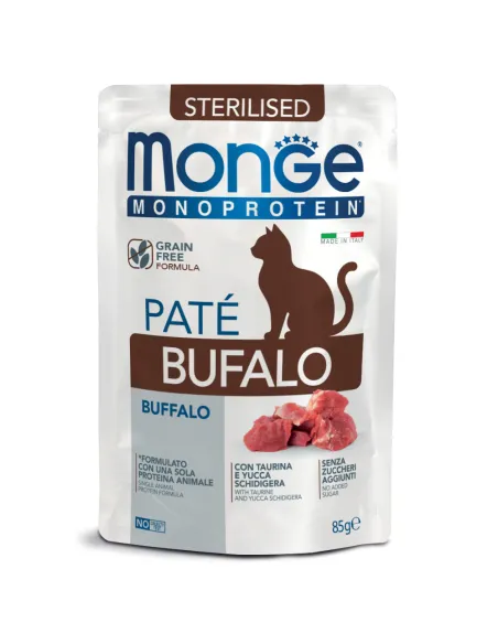 Monge Bst Mono Cat Ster Bufalo 85gr