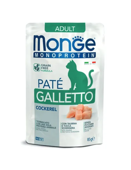 Monge Bst Mono Cat Pate Galletto 85gr