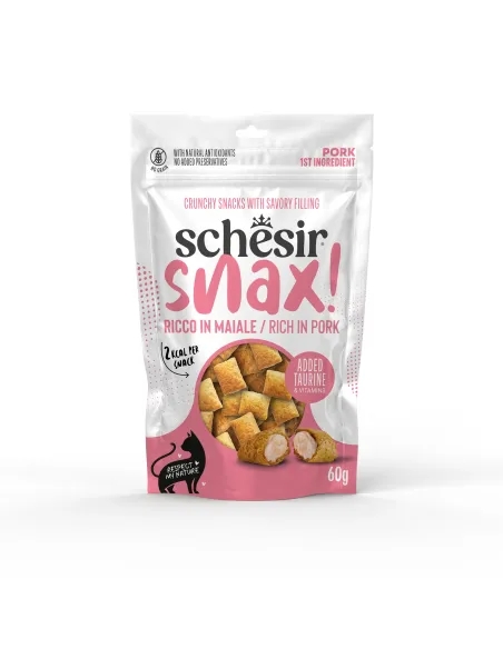 Schesir Cat Snax Maiale 60 gr