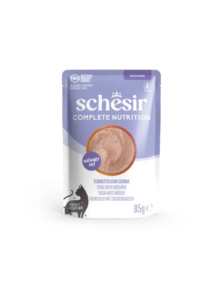 Schesir Cat Tonn Cernia Mousse 85gr Bst