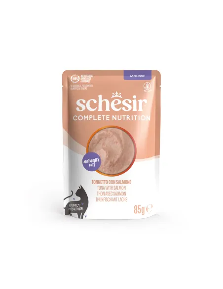 Schesir Cat Tonnett Salm Mousse 85gr Bst