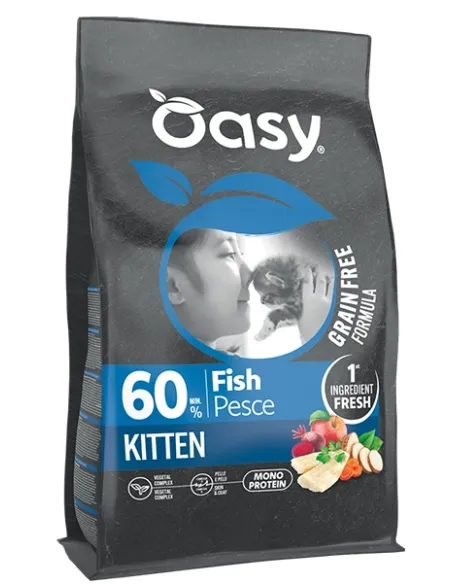 Oasy g.F. Gatto - Kitten Pesce 300 gr