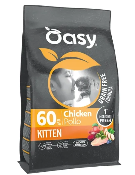 Oasy g.F. Gatto - Kitten Pollo 300 gr