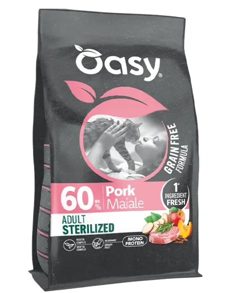 Oasy g.F. Gatto - Adul Ster Maiale 300 g