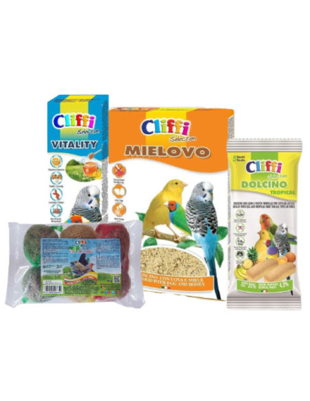 Mangimi e Snack per uccelli