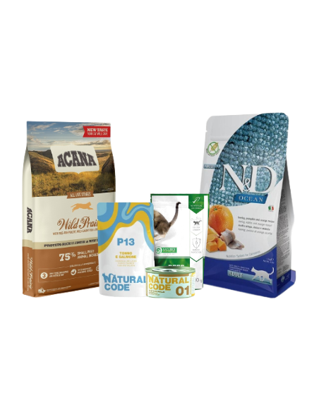 Mangimi senza cereali, senza glutine e biologici