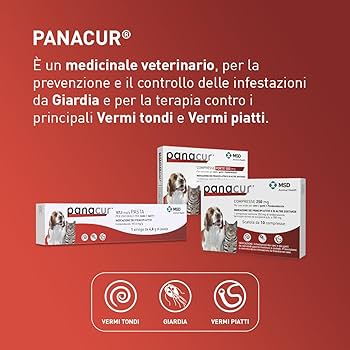 Panacur tipo di infestazioni