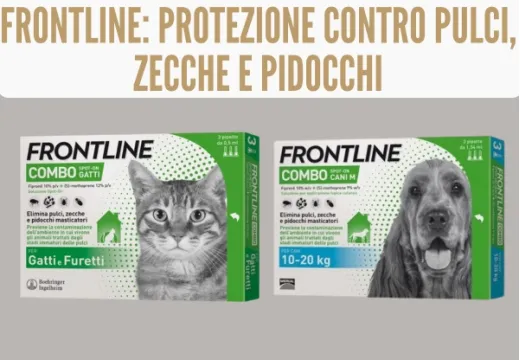 Frontline: protezione contro pulci, zecche e pidocchi