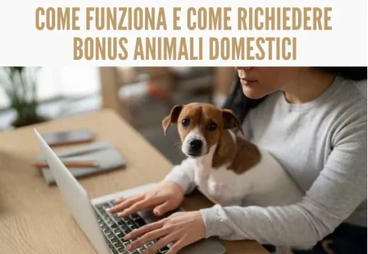 Bonus animali domestici: come richiederlo e come funziona.