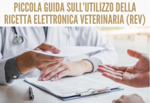 Ricetta elettronica veterinaria (REV) : come si usa?